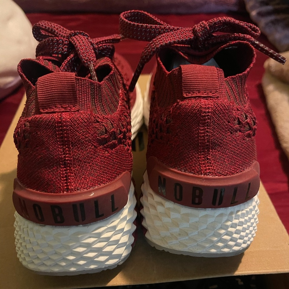 WORN 1x M/7.5 W /9NoBull Crimson Kit Runners. - Picture 6 of 8